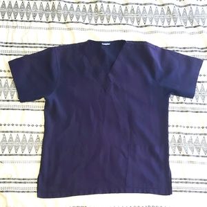 Blue Scrub top Unisex